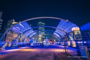 Illumination events at Miyashita Park.