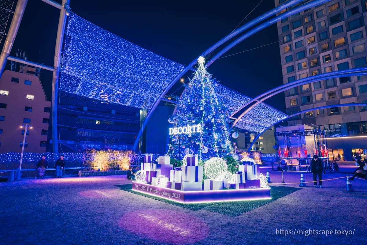 Illumination events at Miyashita Park.