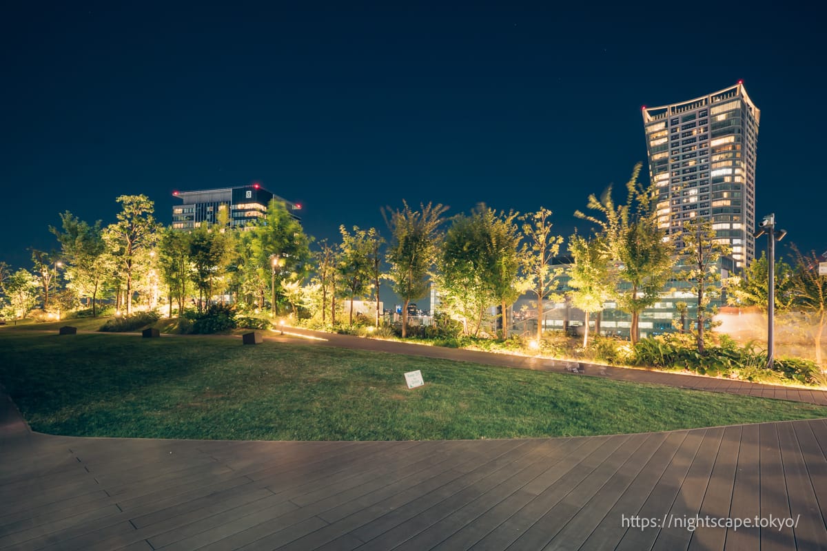 Night view of ROOFTOP PARK