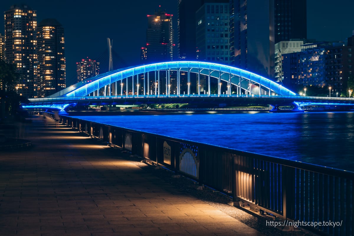 Appearance of Eitai Bridge