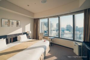 Rooms at Park Hotel Tokyo