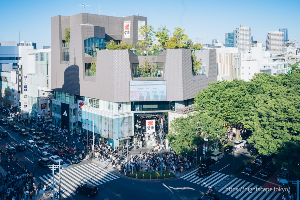 Tokyu Plaza Omotesando Omohara no Mori exterior