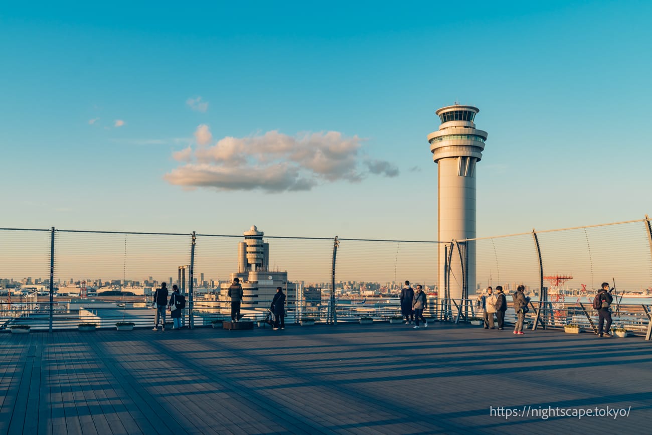 New control tower at Haneda Airport.