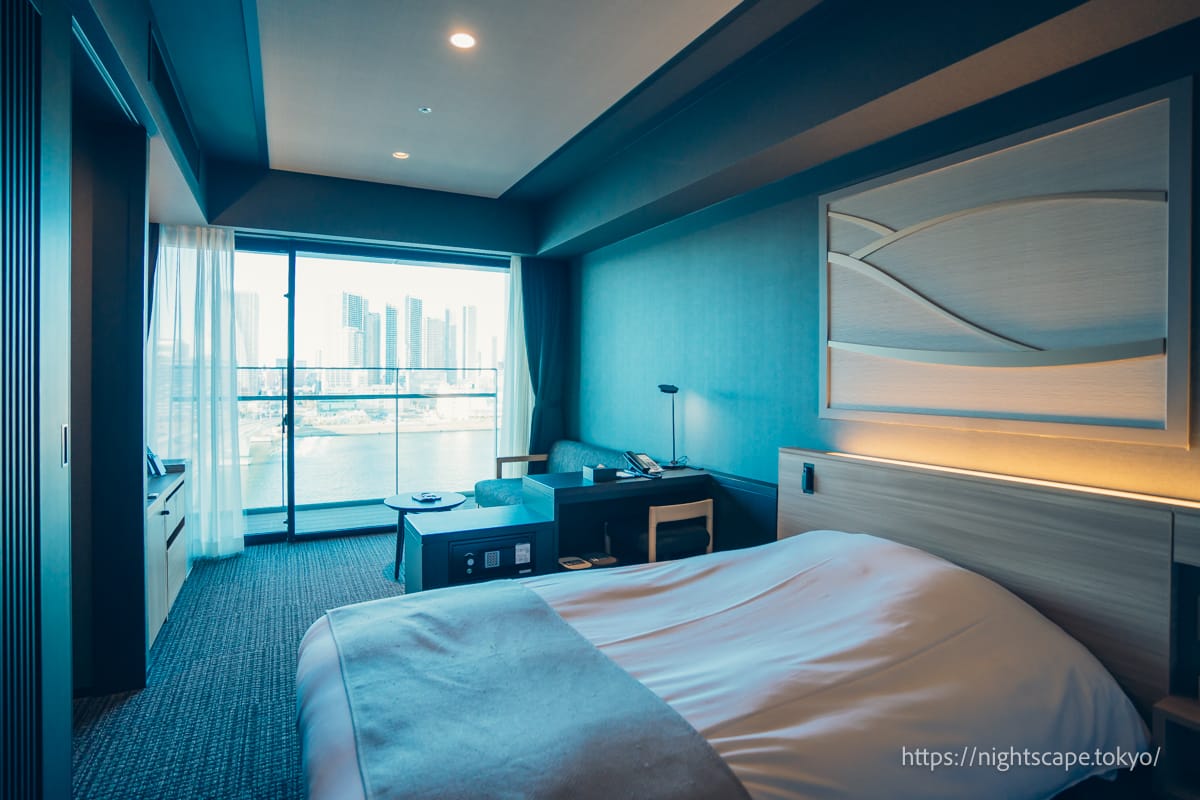 Atmosphere of the rooms at La Vista Tokyo Bay.