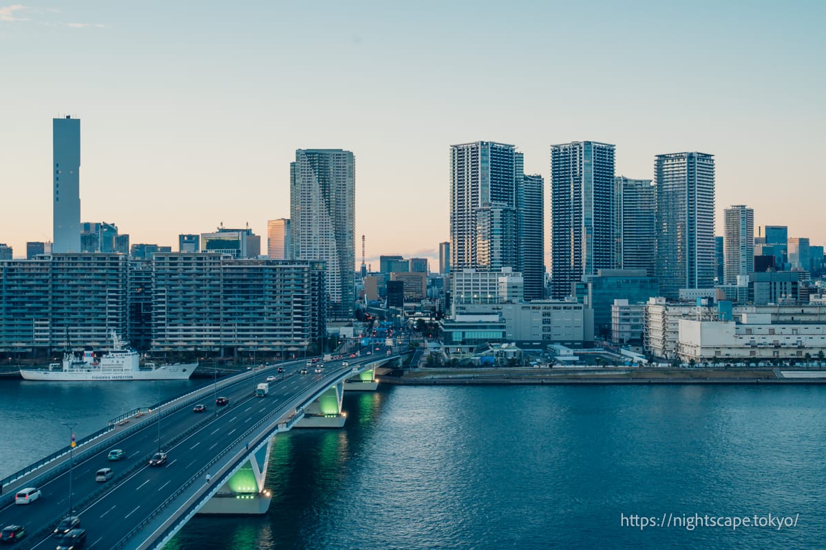 View from La Vista Tokyo Bay.