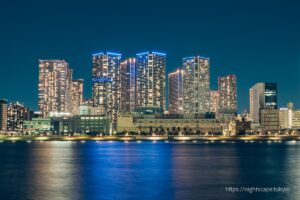 Skyscrapers in the direction of Harumi