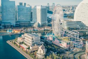 Giant Ferris Wheel, Cosmorock 21 and Yokohama Cosmo World
