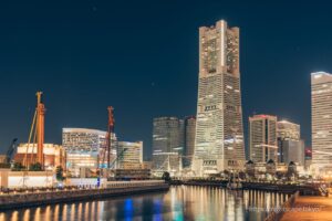 Yokohama Landmark Tower and Colette Mare