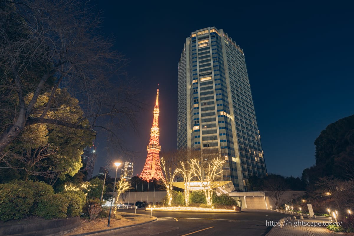東京皇家王子大飯店花園塔外觀