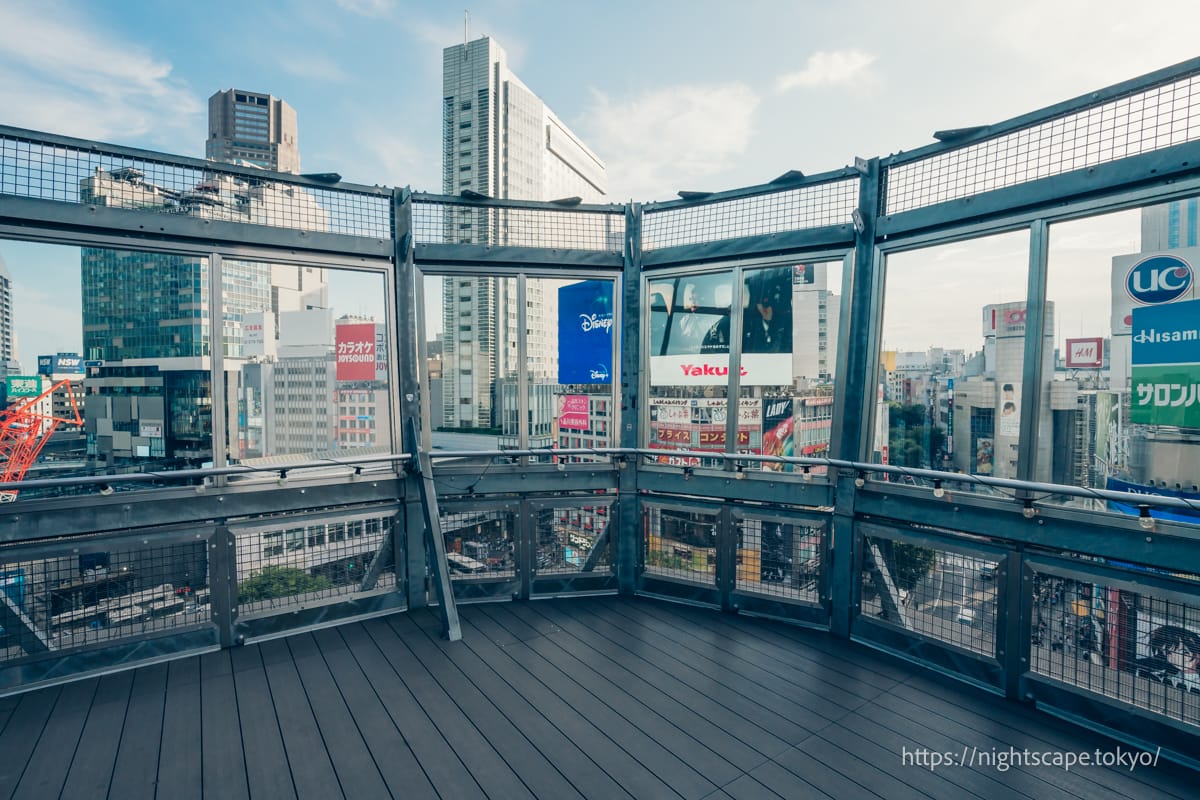 澀谷109屋頂觀景台氛圍的磁鐵