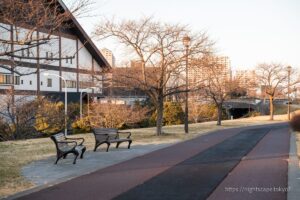 Atmosphere of Shioiri Park (at dusk)