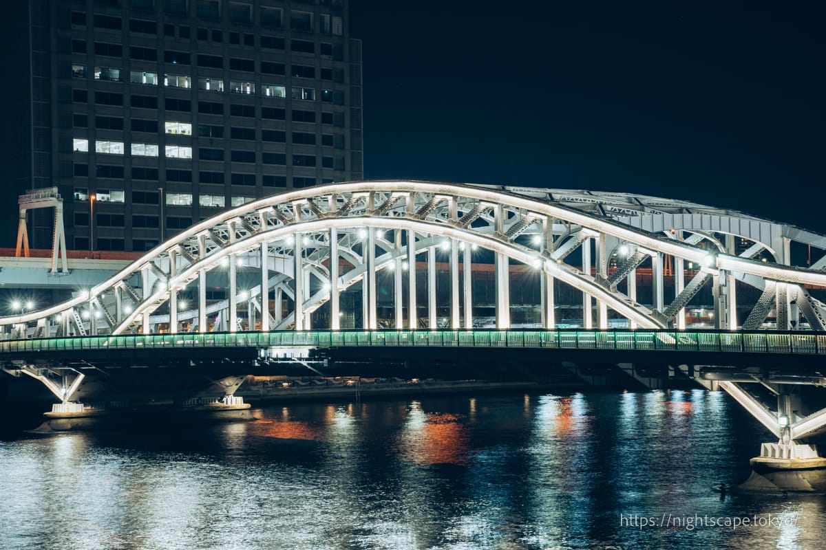 Illuminated Shirahige Bridge