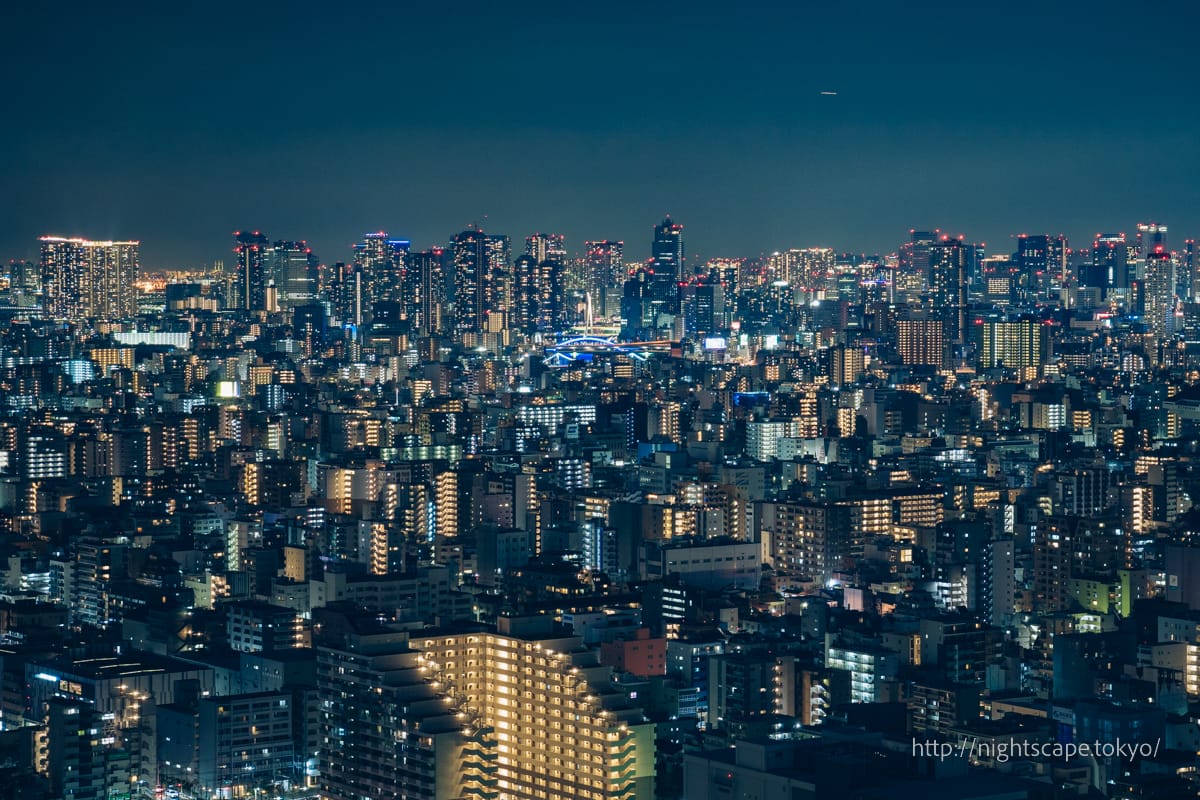View of Tokyo from the Sky Tree East Tower