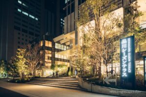 View near the entrance of Shinagawa Season Terrace