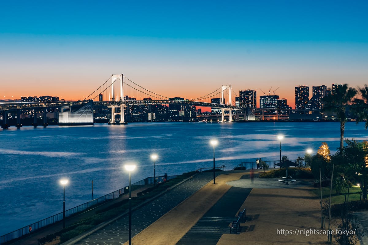 豊洲ぐるり公園の夜景