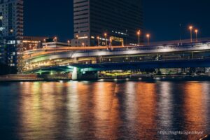 Atmosphere of Sumida River Bridge