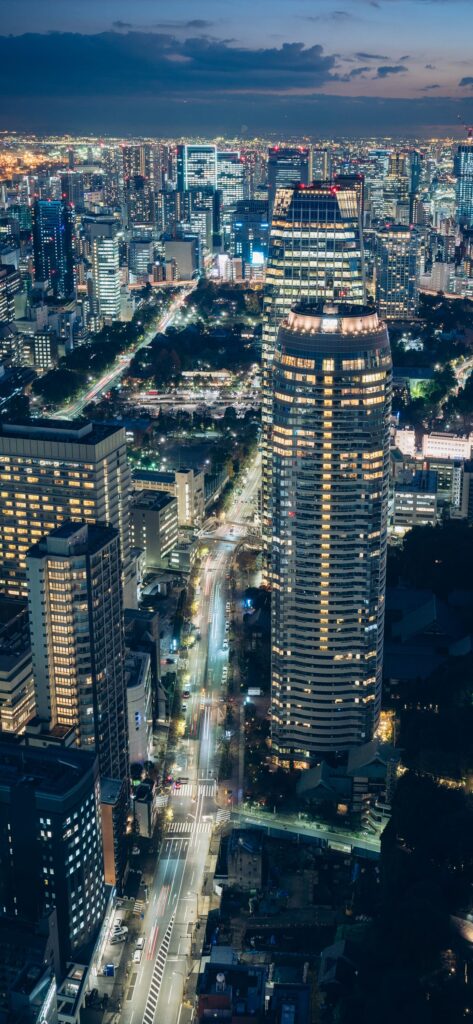 虎ノ門エリアの夜景