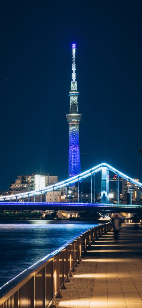 スカイツリーと清洲橋