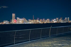 大黒ふ頭西緑地から眺める夜景