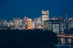 東京ミッドタウン日比谷周辺の夜景