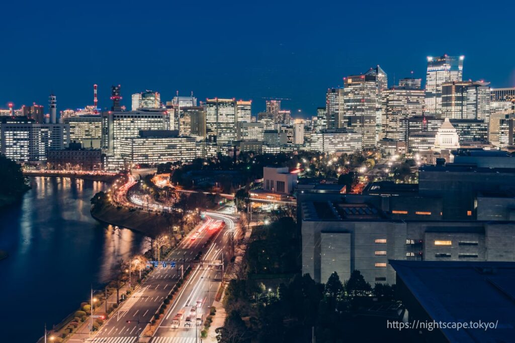 ホテルグランドアーク半蔵門の夜景