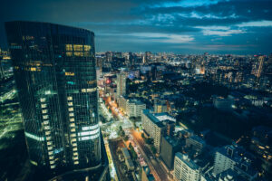 ニュウマン高輪・LUFTBAUMから眺める夜景