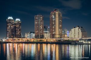 お台場方面の夜景