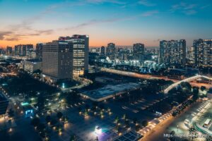 お台場方面の夜景