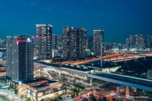 東雲方面のビル夜景