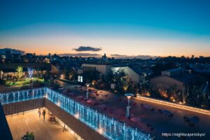 自由が丘 デュ アオーネの夜景