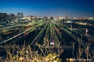 大井町トラックスから眺める夜景